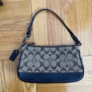 Vintage Coach Mini Signature Demi Bag